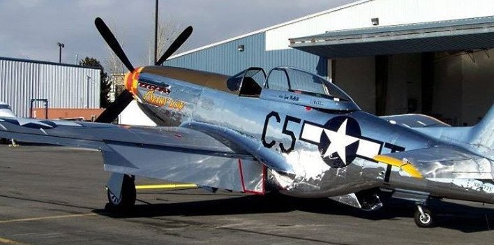 My Brother's P 51 'My Sweet Mary Lou'