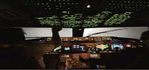 Airliner Cockpit In IMC.